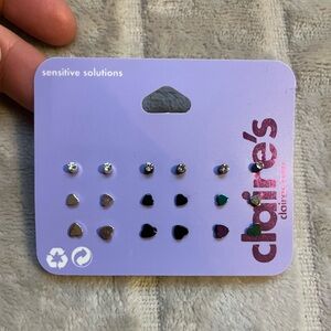 Claire’s earring set